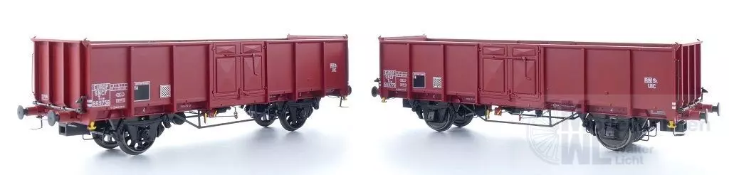 Exact Train 23950 - Güterwagen Set offen SNCF Ep.III 2.tlg. H0/GL