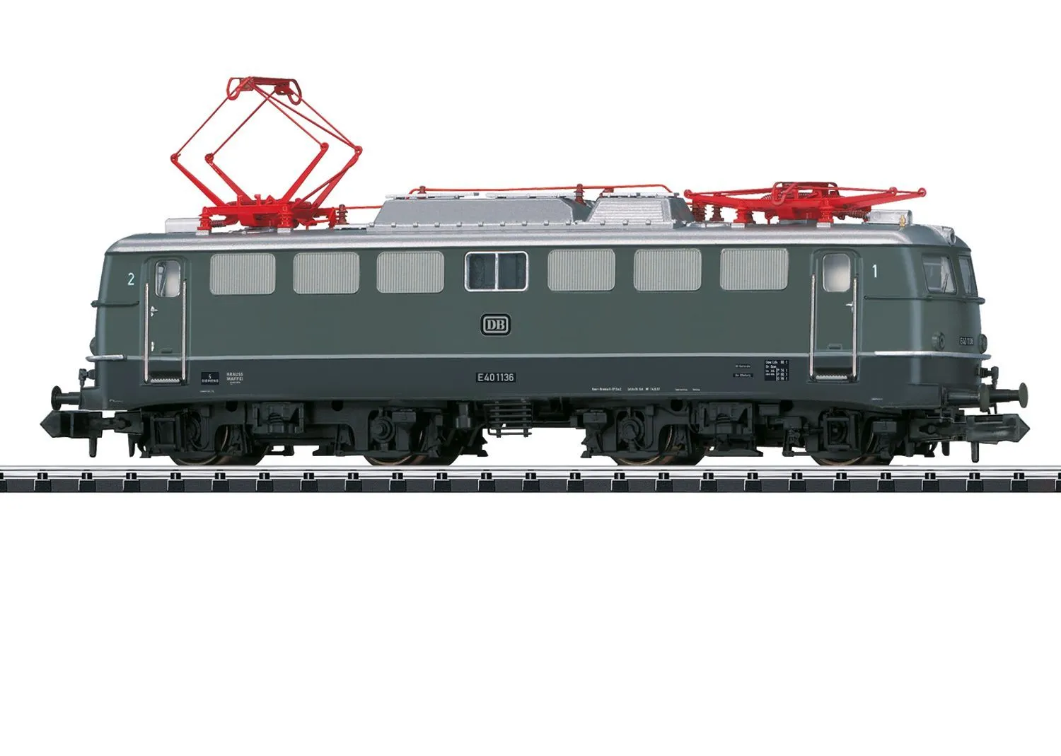 Trix 16402 - E-Lok E40 DB Ep.III grün N 1:160 Sound