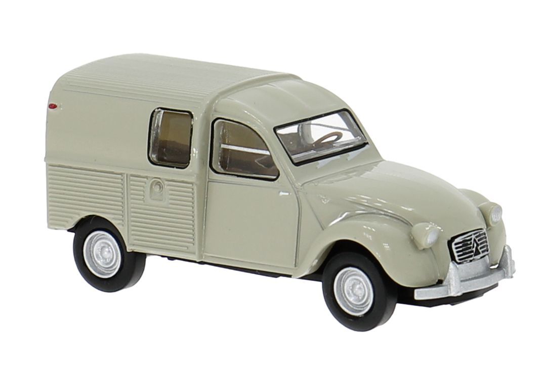 Brekina 14199 - Citroen Kastenente in grau H0 1:87