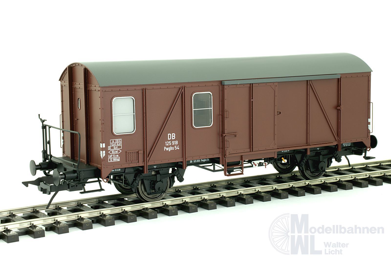 Lenz 42238-03 - Güterzuggepäckwagen DB Ep.III Pwghs 54 Spur 0