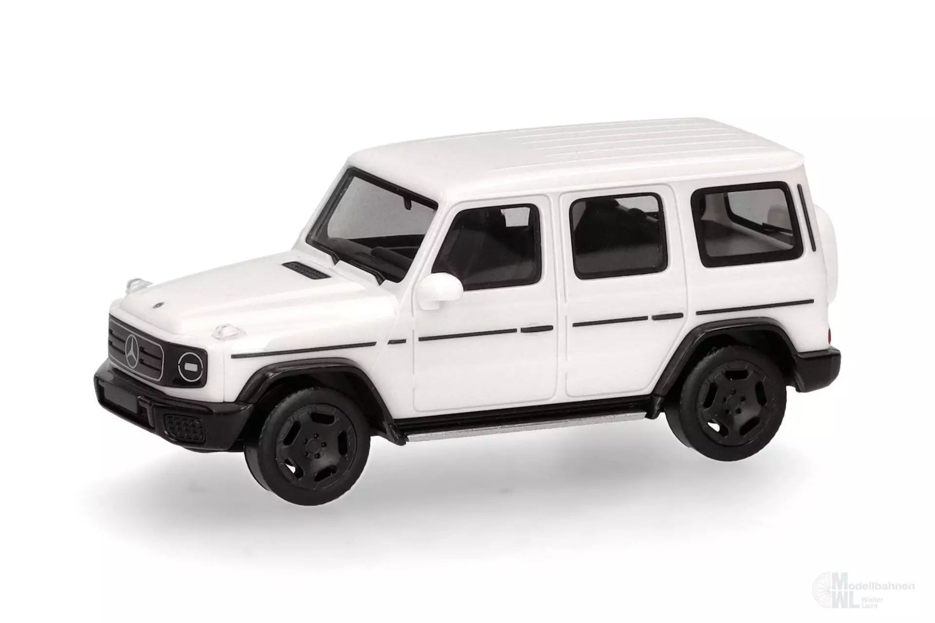 Herpa 421195 - Mercedes-Benz G580 EQ (N465) weiß H0 1:87