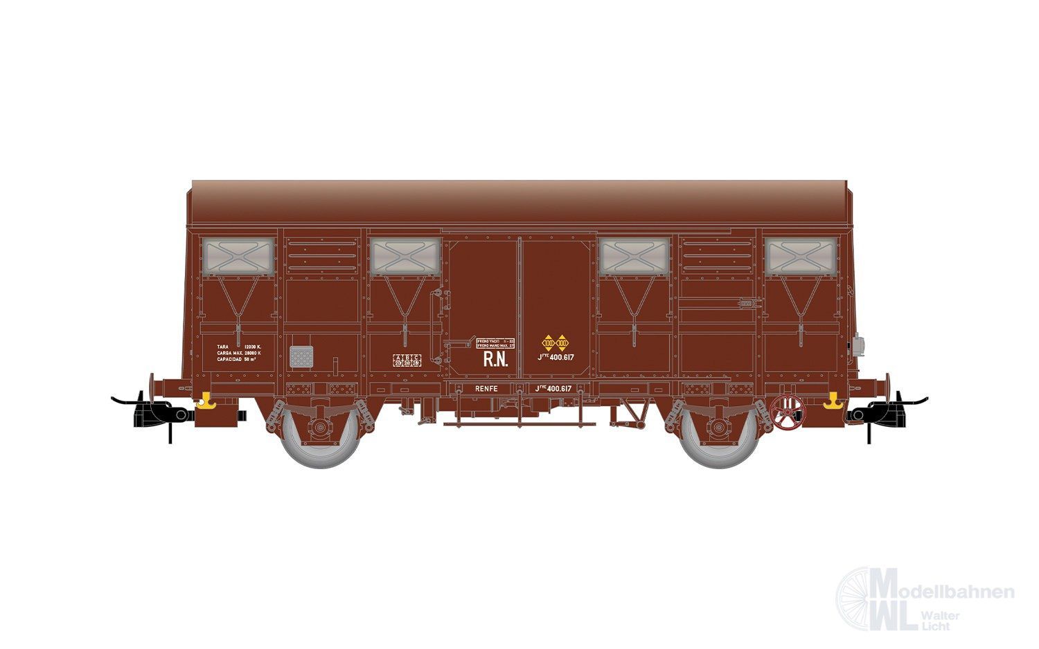 Electrotren 6097 - Güterwagen ged. RENFE Ep.III/IV J2 UIC H0/GL