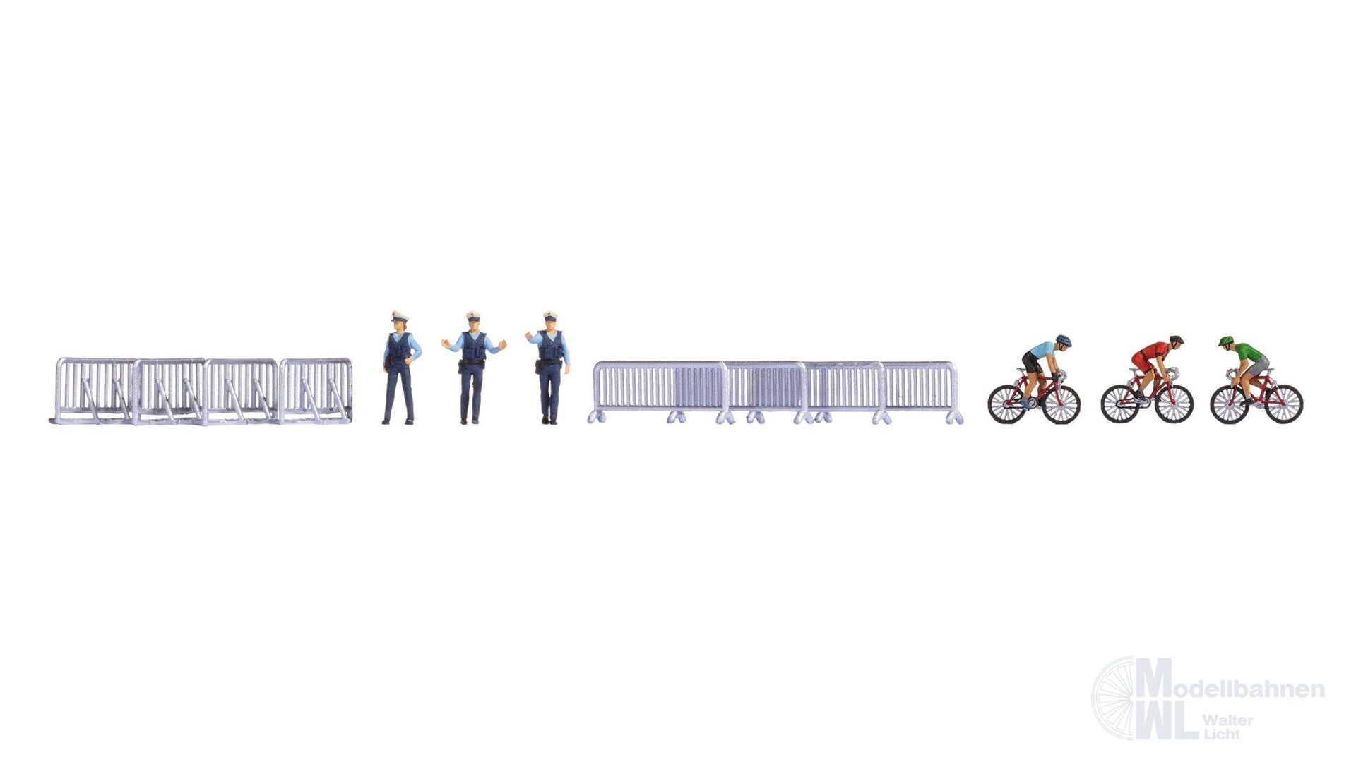Noch 16290 - Figuren-Themenwelt Radrennen H0 1:87