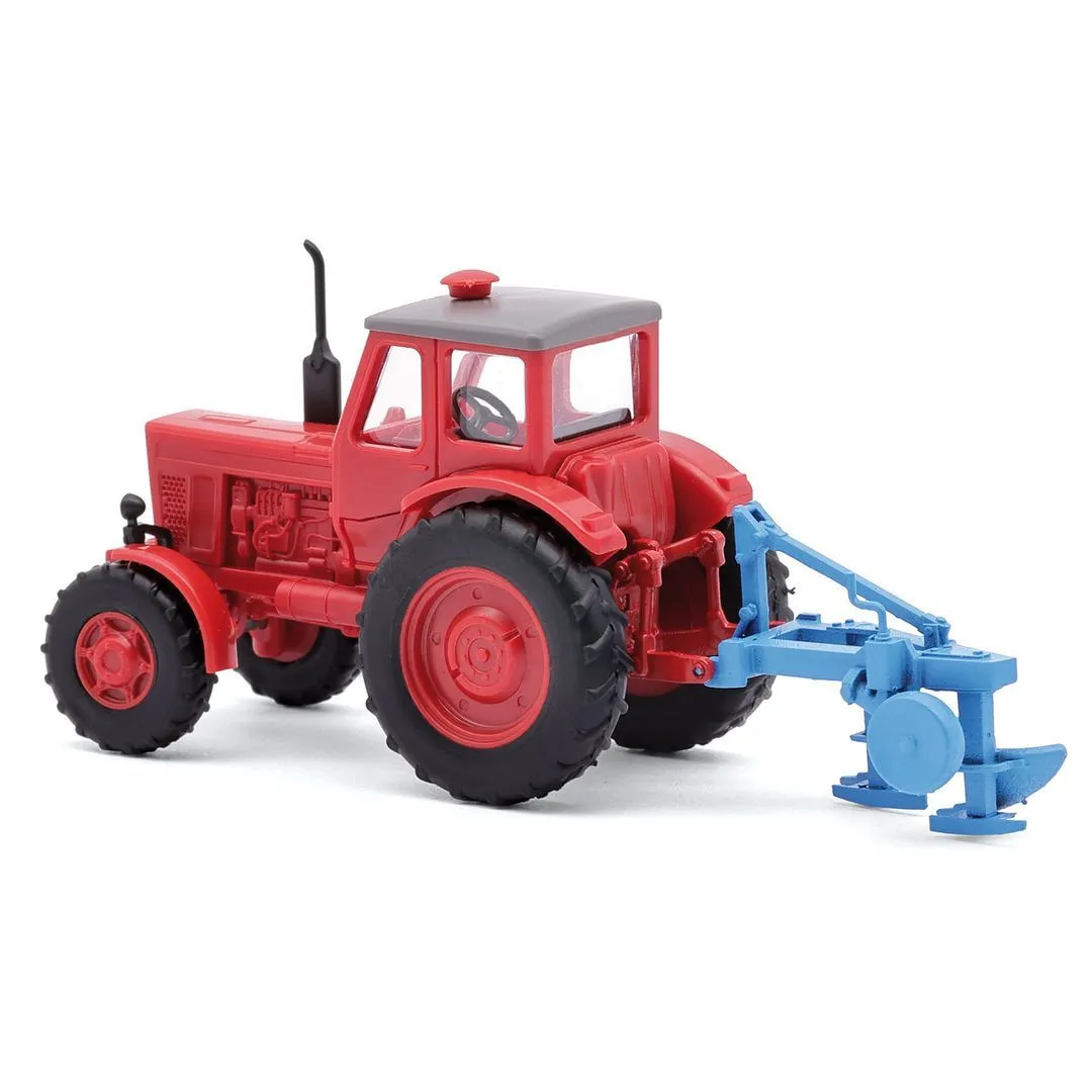 Busch 51361 - Belarus MTS-52 Zweischarrpflu H0 1:87