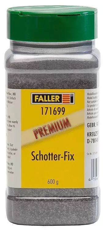 Faller 171699 - PREMIUM Streumaterial 600 grau H0 1:87