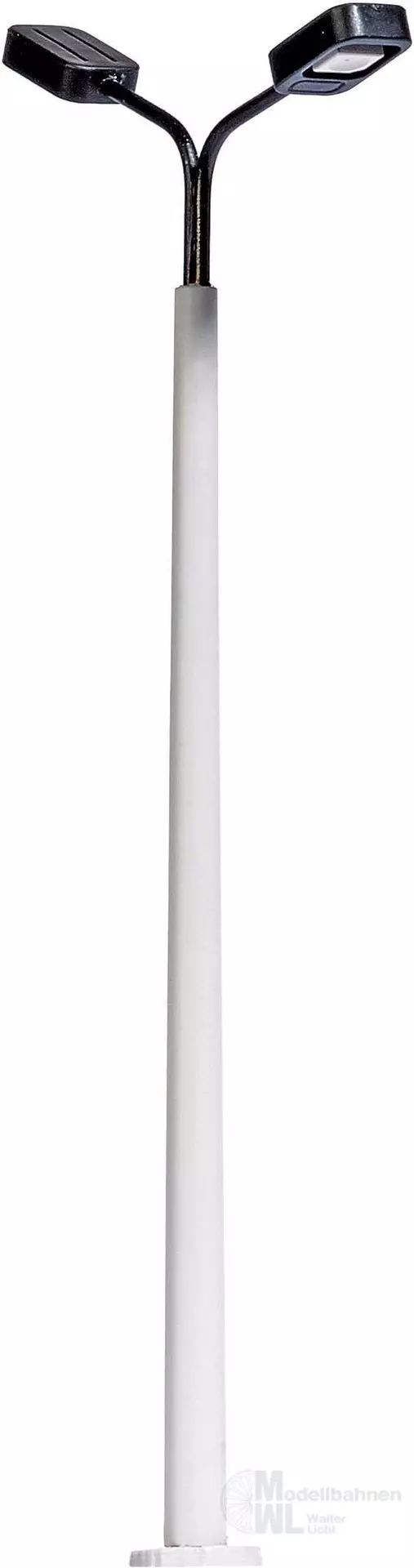 Busch 4169 - Betonmast mit 2 Leuchten H0 1:87