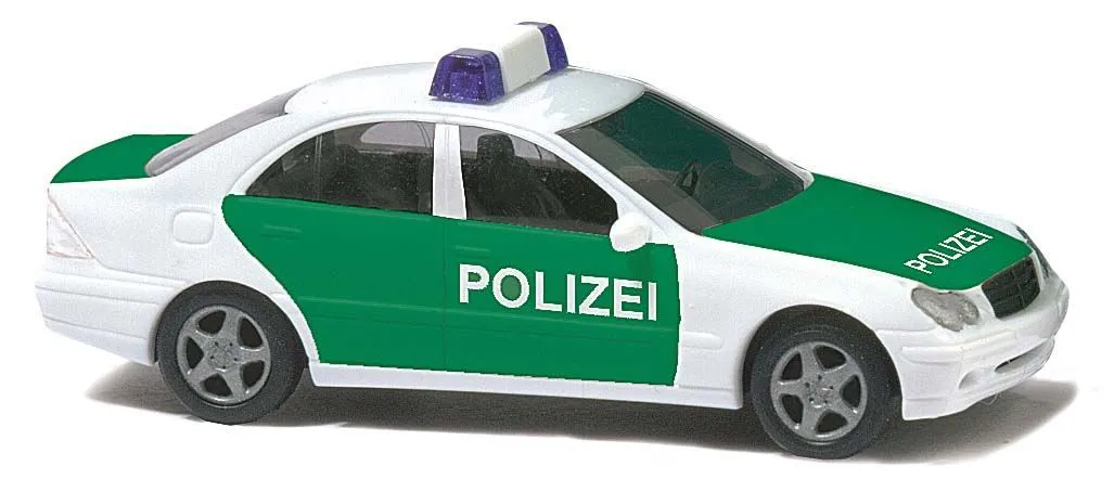 Busch 8410 - Mercedes-Benz C-Klasse Polizei N 1:160