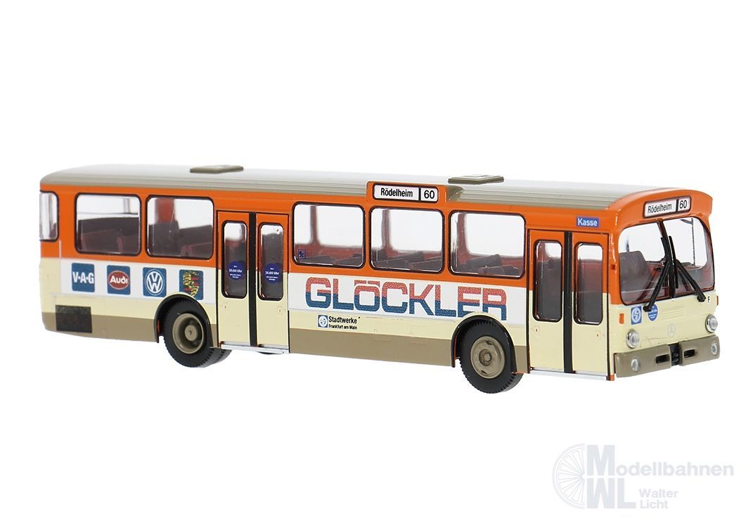 Brekina 50815 - Mercedes-Benz O 305 VW-Glöckler aus Frankfurt H0 1:87