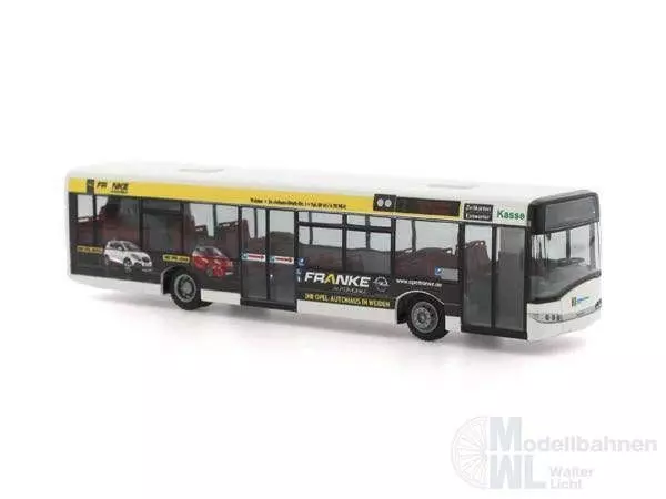 Rietze 65963 - Soalris Urbino 12 Stadtbus Weiden Opel Franke H0 1:87