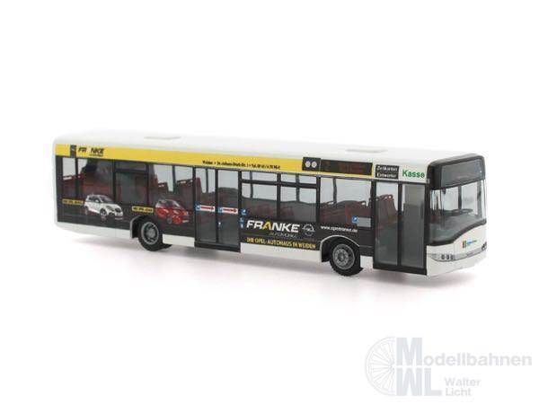 Rietze 65963 - Soalris Urbino 12 Stadtbus Weiden Opel Franke H0 1:87