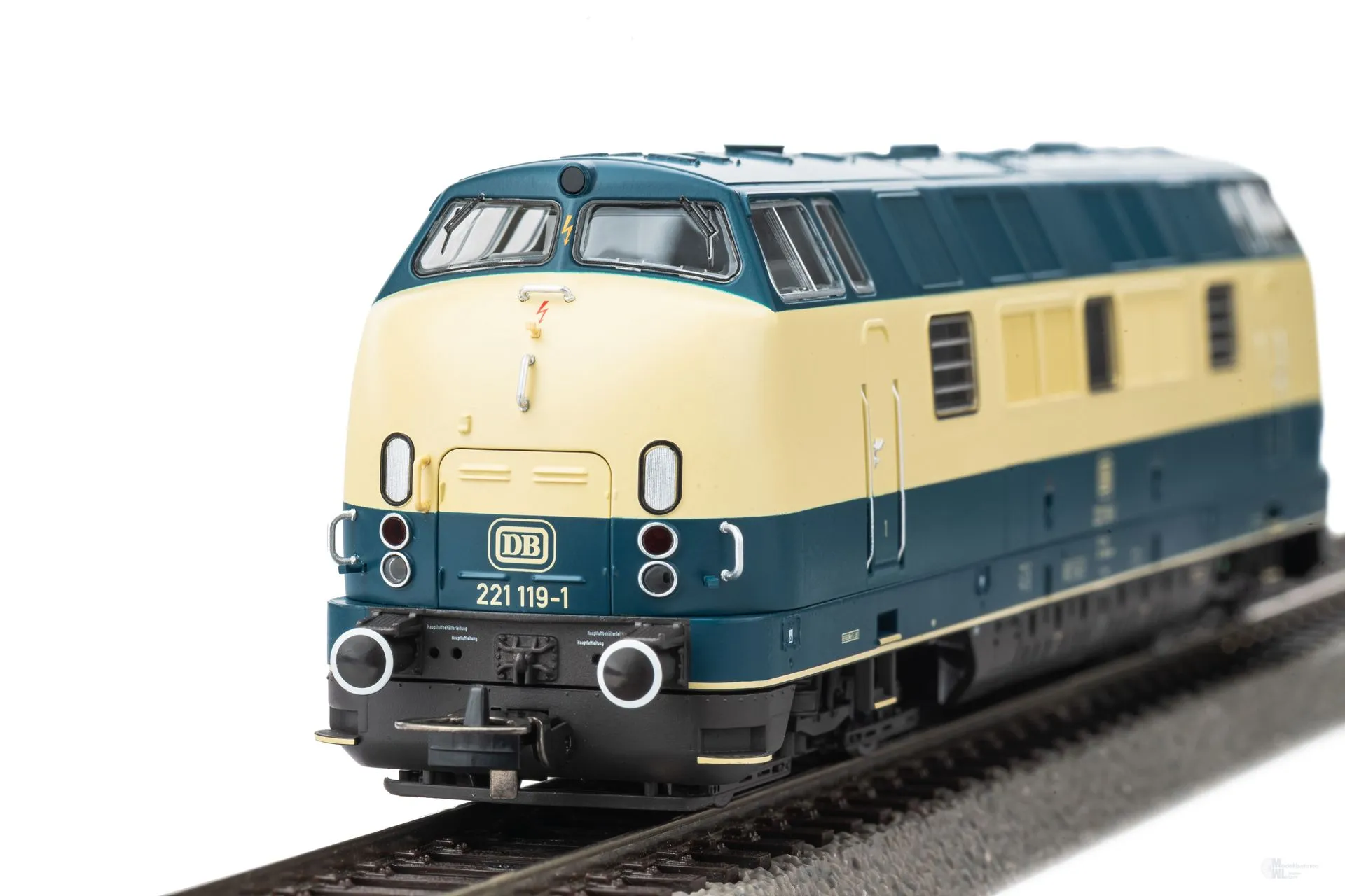 Piko 52618 - Dieselok BR 221 DB Ep.IV blau/beige H0/GL Sound