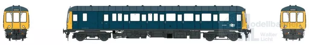 Heljan 14012641 - Triebwagen Class 122 GB Ep.IV 55011 TT 1:120