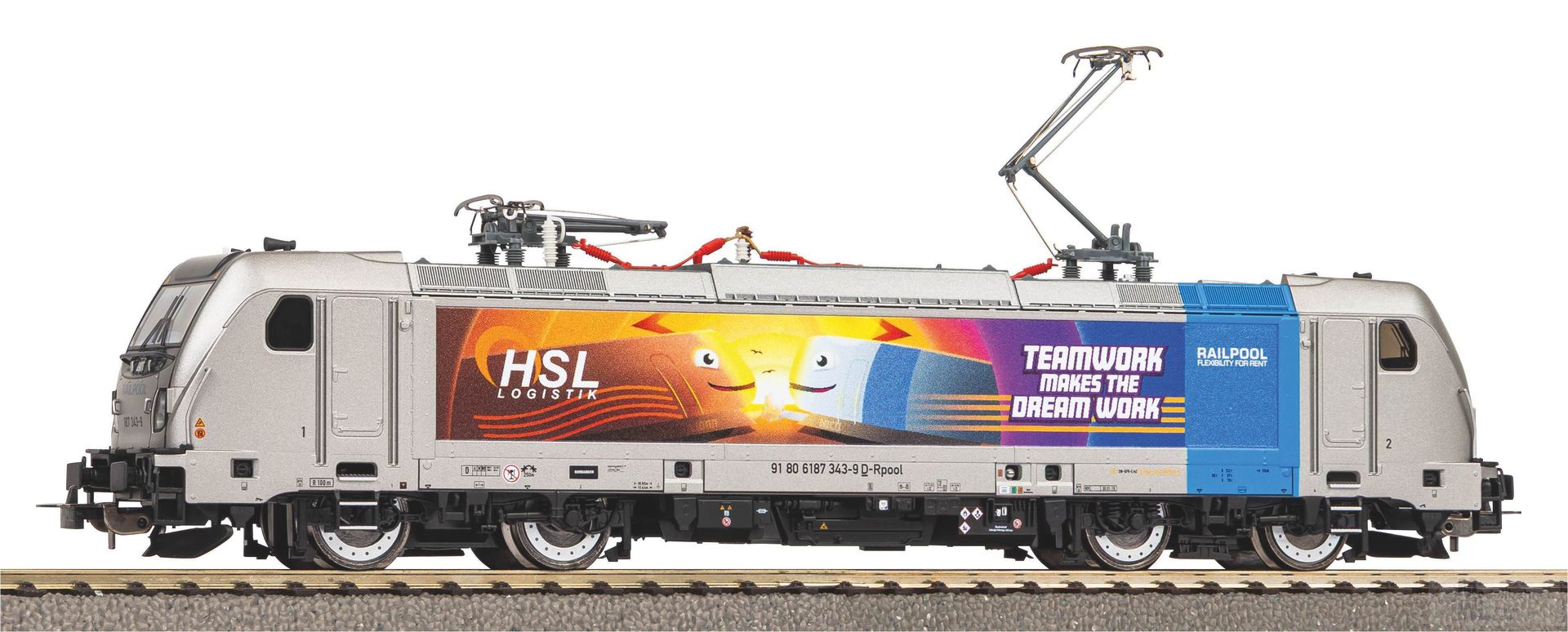 Piko 21708 - E-Lok BR 187 HSL Ep.VI H0/GL Sound
