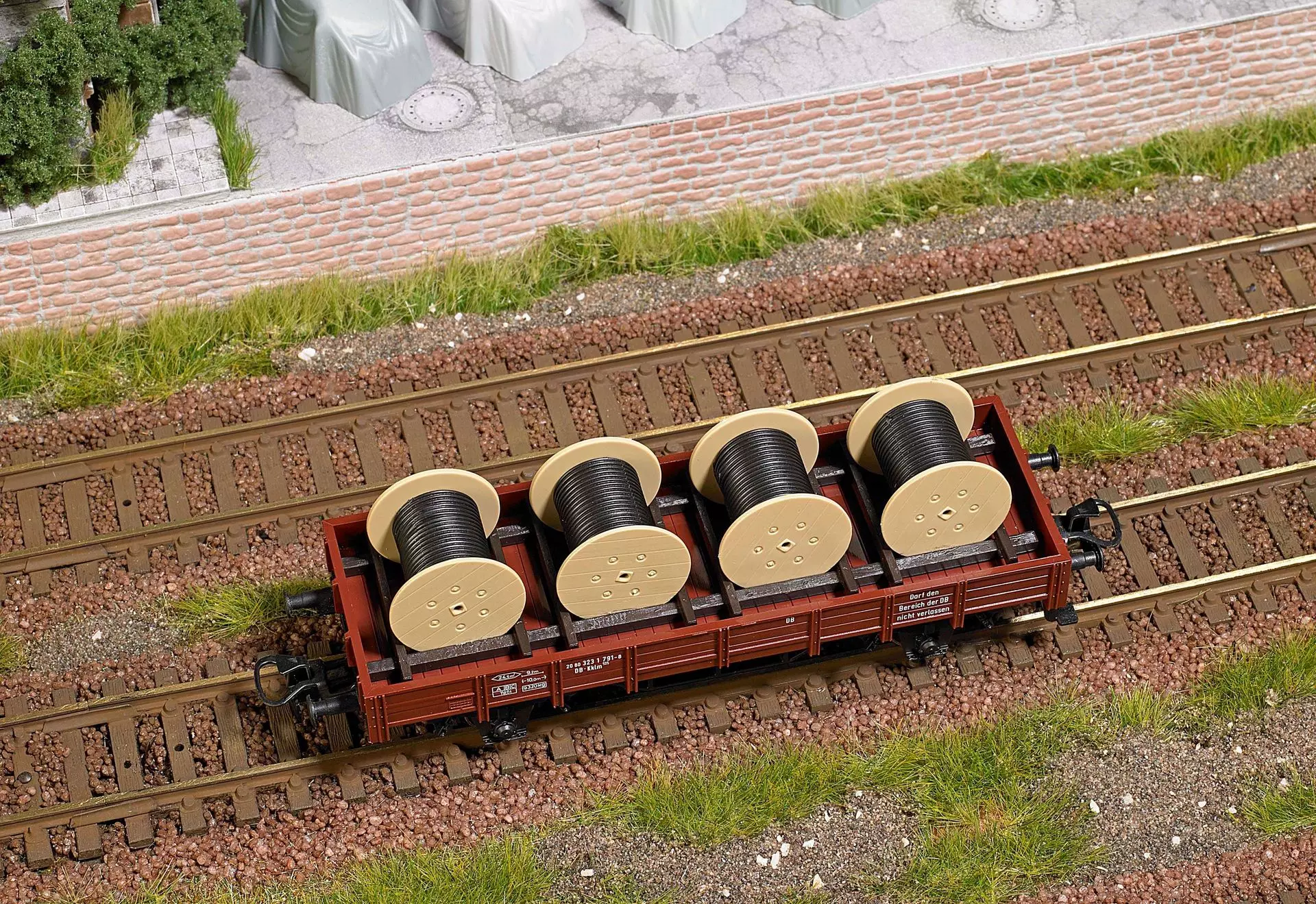 Busch 1681 - Kabelrollen H0 1:87