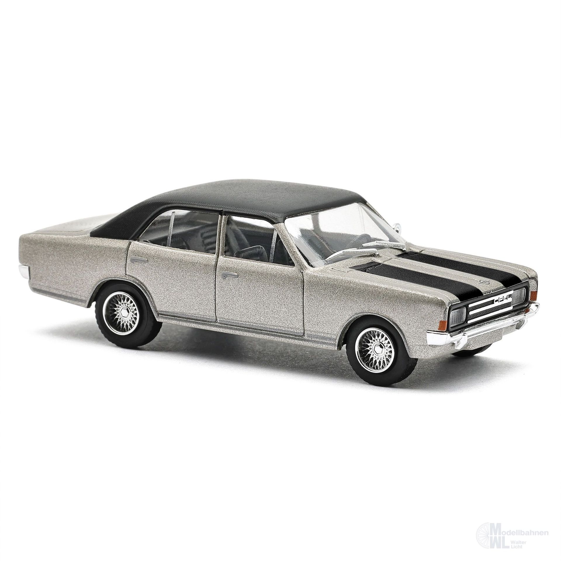 Busch 42019 - Opel Rekord C silber Baujahr 1966 H0 1:87