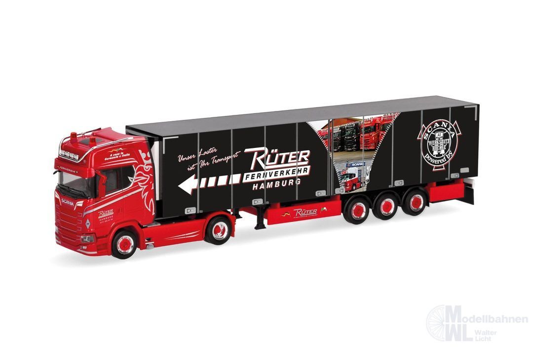 Herpa 320689 - Scania CS 20 HD KüKoSz Rüter H0 1:87