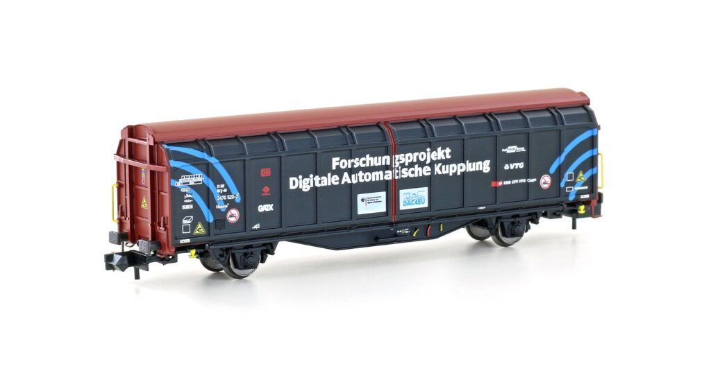 Hobbytrain 24652 - Schiebewandwagen DB Cargp Ep.VI schwarz N 1:160