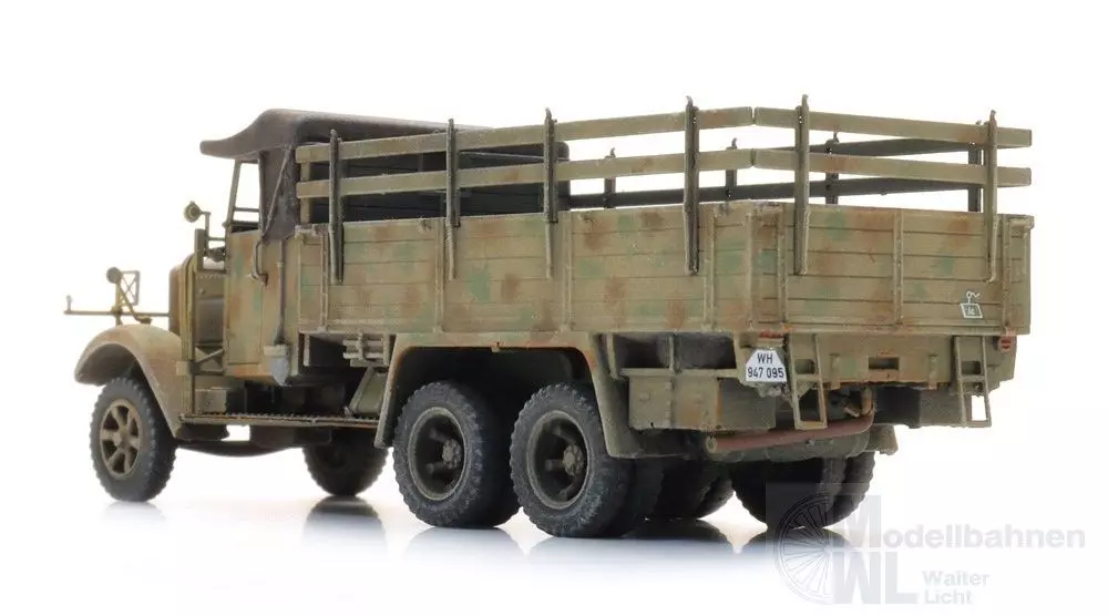 ARTITEC b.v. 6870505 - WM Henschel 33 D1 cargo Tarnung Fertigmodell H0 1:87