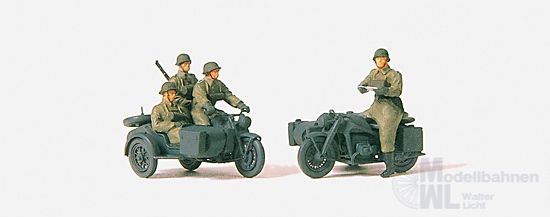 Preiser 72538 - Kradschützen aufgesessen. Mot 1:72
