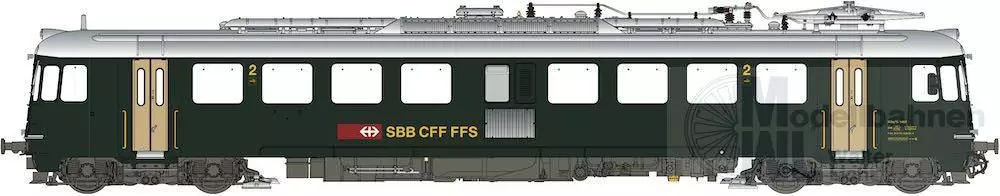 LS Models 17555 - Triebwagen Rbe 4/4 SBB Ep.V 1461 H0/WS