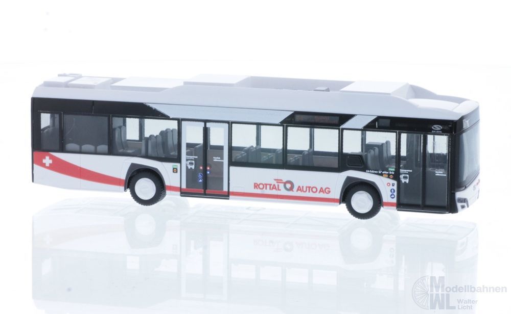 Rietze 76813 - Solaris Urbino 12´19 electric Rottal Auto AG (CH) H0 1:87