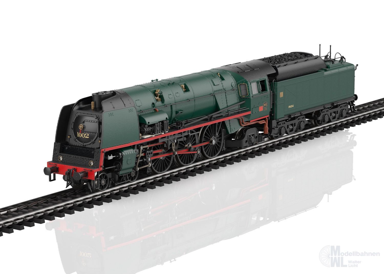 Märklin 39481 - Dampflok Reihe 1 SNCB Ep.VI H0/WS Sound