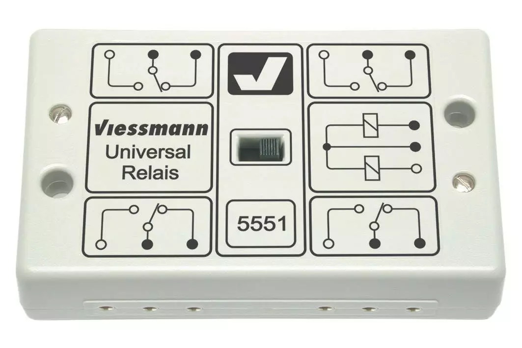 Viessmann 5551 - Universal Relais 1 x 4 UM