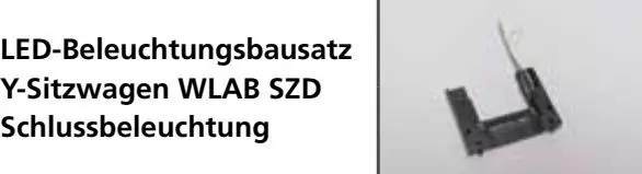 Piko 56274 - Schlussbeleuchtung LED WLAB SZD Sitzwagen H0/GL