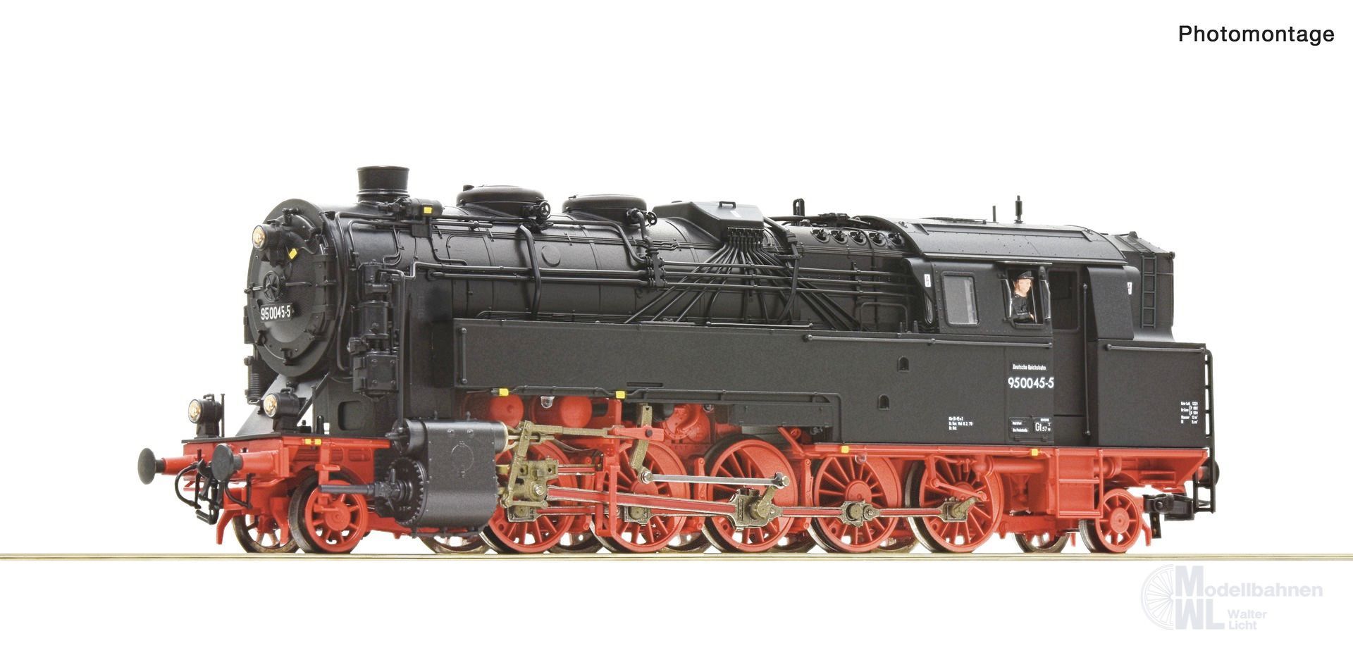 Roco 7100008 - Dampflok BR 95 0045-5 DR Ep.IV H0/GL Roco 7100008 - Dampflok BR 95 0045-5 DR Ep.IV H0/GL