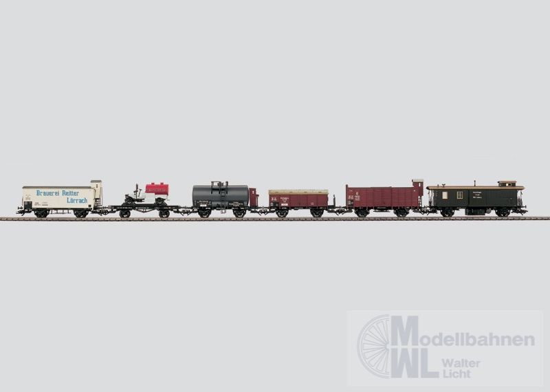 Märklin 45102 - MÄRKLIN - Guterwagen-Set Geislinger Steige K.W.St.E. Ep.I 6.tlg. H0/WS Märklin 45102 - MÄRKLIN - Guterwagen-Set Geislinger Steige K.W.St.E. Ep.I 6.tlg. H0/WS
