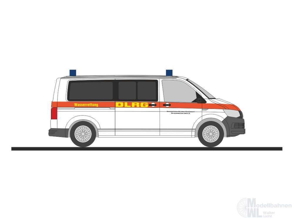 Rietze 53928 - Volkswagen T6 DLRG Wasserrettung Geretsried H0 1:87 Rietze 53928 - Volkswagen T6 DLRG Wasserrettung Geretsried H0 1:87