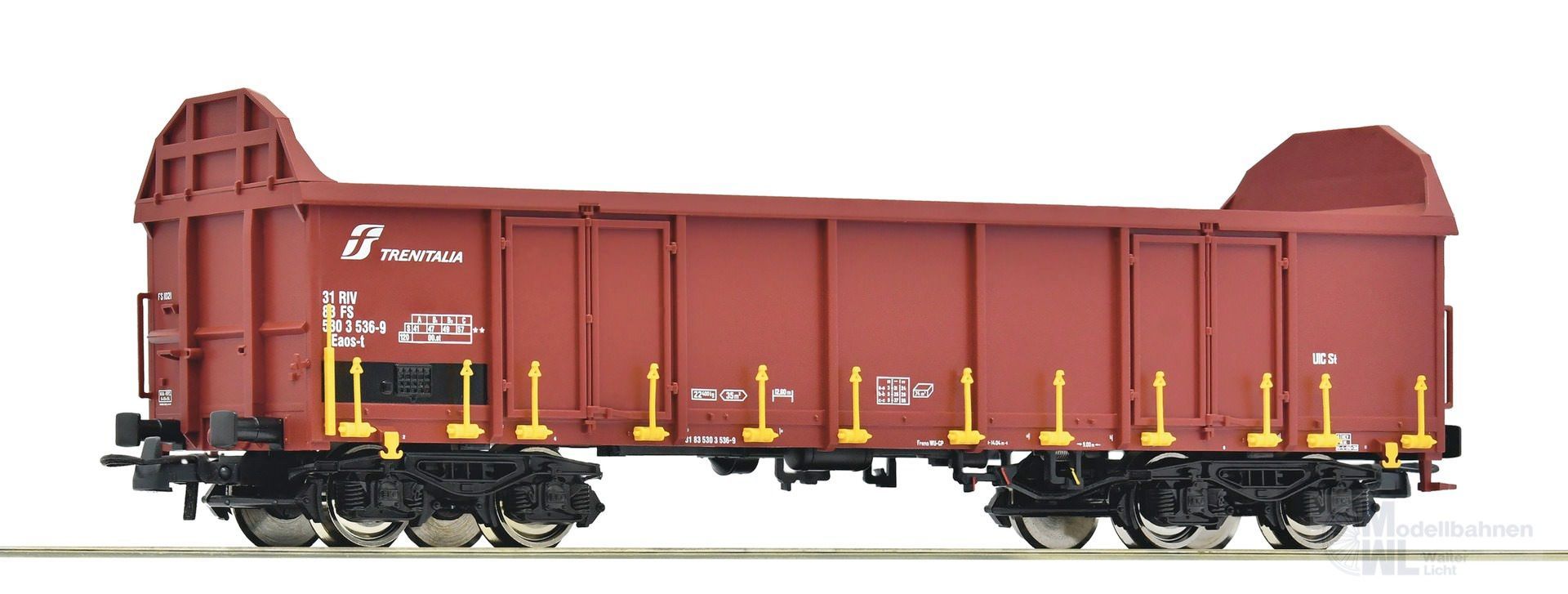 Roco 6600130 - Güterwagen offen FS Ep.V/VI H0/GL Roco 6600130 - Güterwagen offen FS Ep.V/VI H0/GL