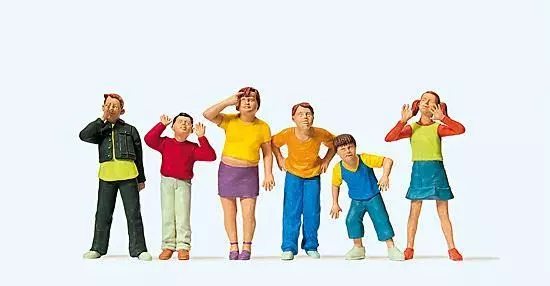 Preiser 65356 - Kinder Spur 0