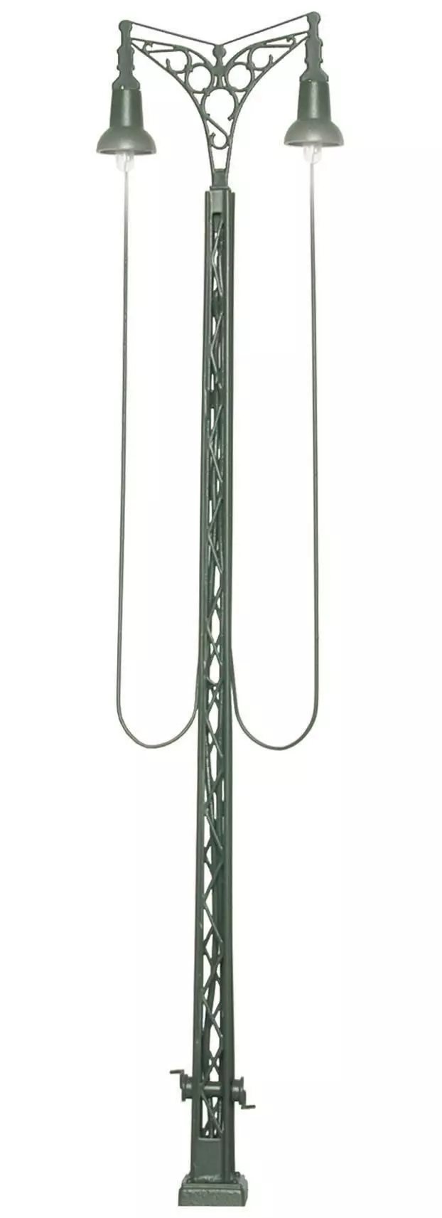 Viessmann 6390 - Gittermastleuchte zweiflammig H0 1:87