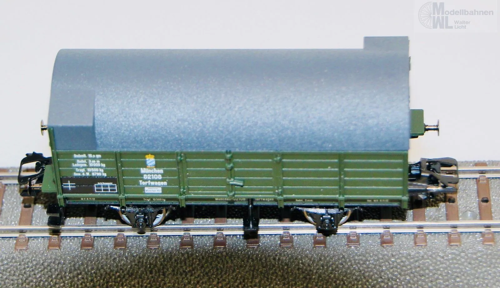 Märklin 45089 - MÄRKLIN - Torf-Munitionswagen K.Bay.Sts.B. Ep.I H0/WS