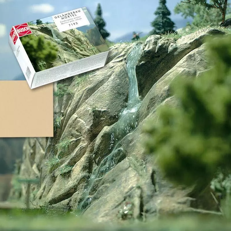 Busch 7193 - Mörtel,beige Großpack  H0 1:87 / TT 1:120 / N 1:160 / Z 1:220