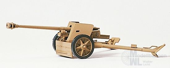 Preiser 16535 - 7,5 PAK 40. DR 1939-45. Bausa H0 1:87 Preiser 16535 - 7,5 PAK 40. DR 1939-45. Bausa H0 1:87