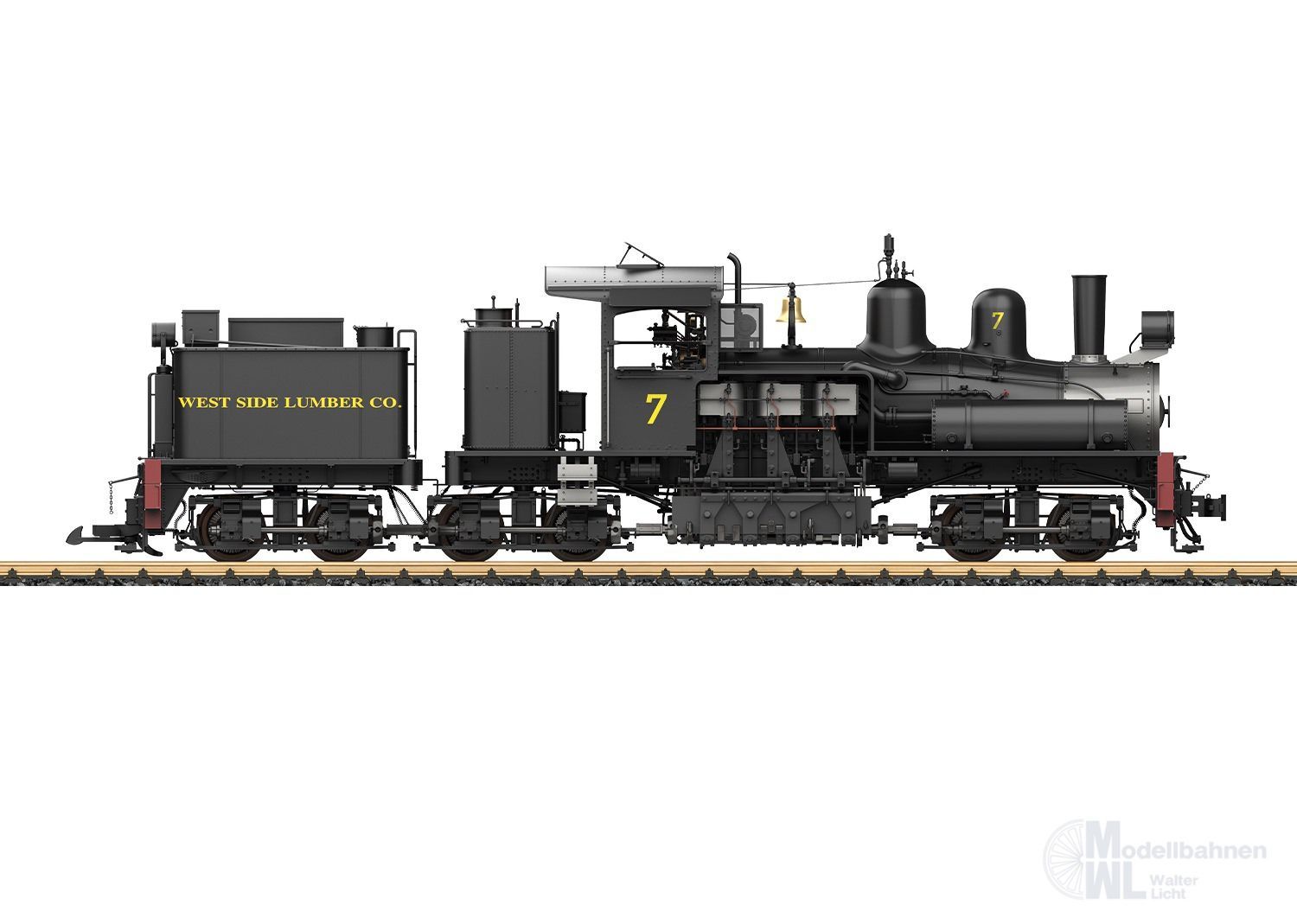 LGB 26702 - Dampflok Shay Nr.7 WSLC RR Ep.III Spur G 1:22,5 Sound