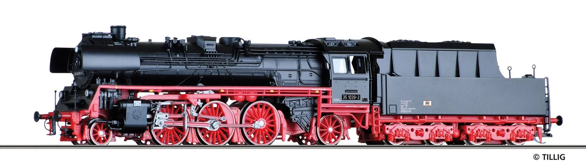 Tillig 02054 - Dampflok BR 35 DRG Ep.IV TT 1:120