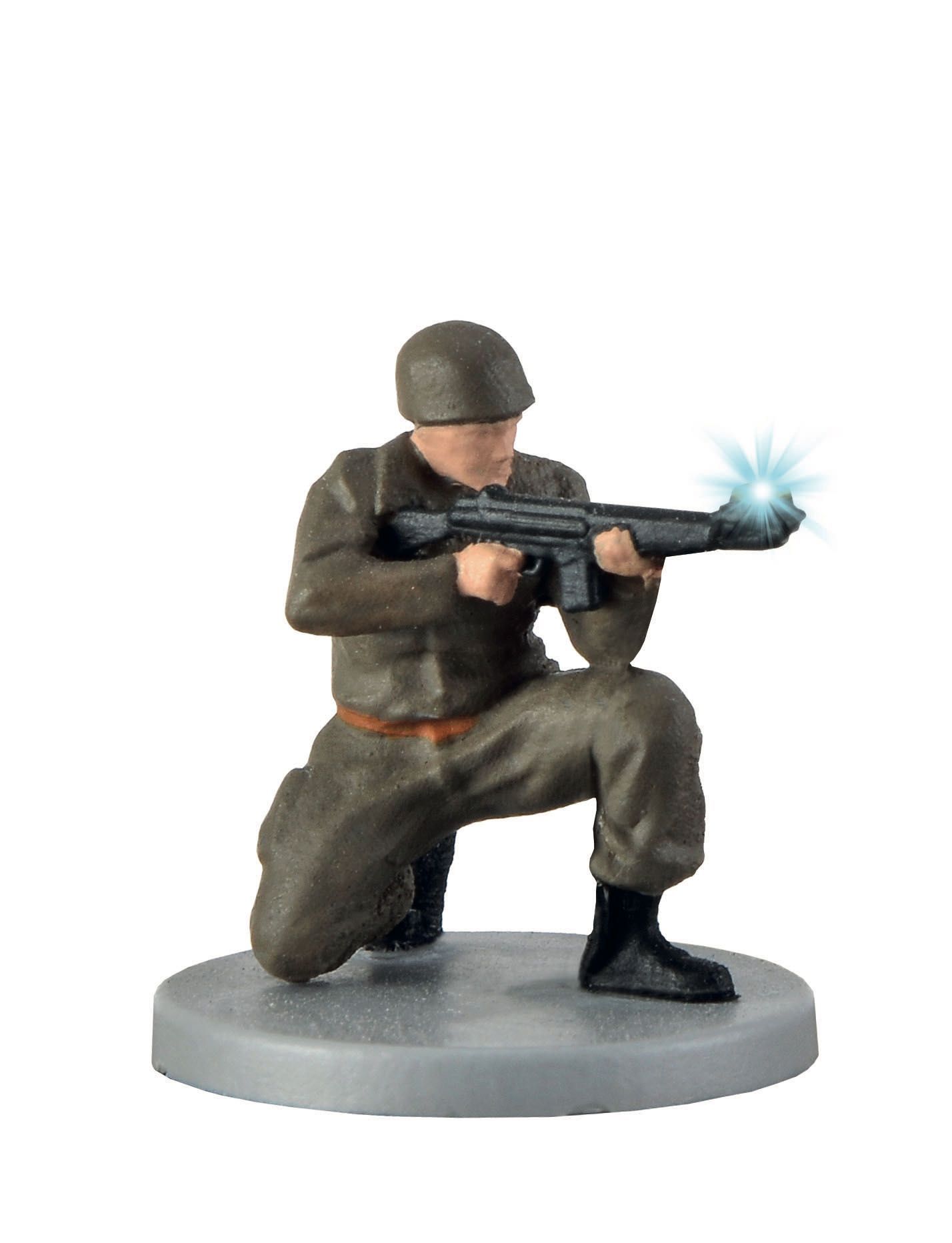 Viessmann 1531 - Soldat kniend mit Gewehr und Mündungsfeuer H0 1:87 Viessmann 1531 - Soldat kniend mit Gewehr und Mündungsfeuer H0 1:87