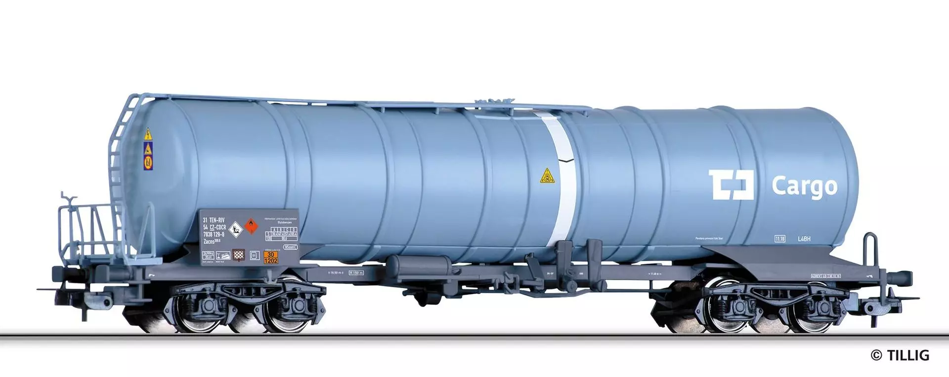Tillig 76798 - Kesselwagen CD Cargo Ep.VI Zacns H0/GL
