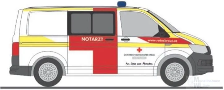 Rietze 53981 - Volkswagen T6.1 Notarzt ÖRK Feldkirch (AT) H0 1:87