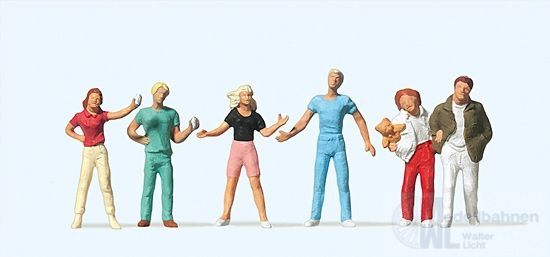 Preiser 14065 - Jugendliche Passanten H0 1:87
