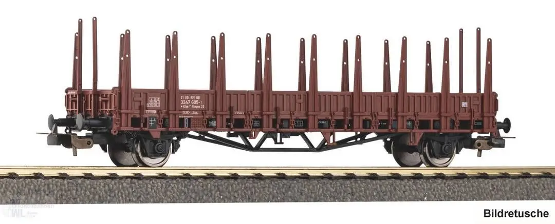 Piko 24548 - Rungenwagen DB Ep.IV ex Ulm ohne Bühne H0/GL