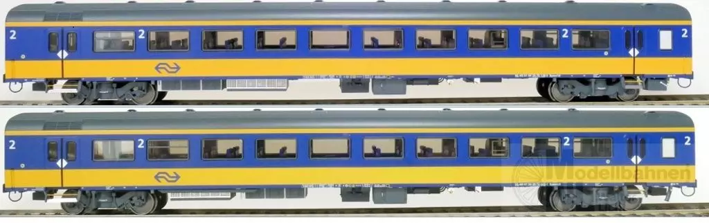 Exact Train 11001 - Personenwagen Set NS Ep.VI 2.tlg. H0/GL