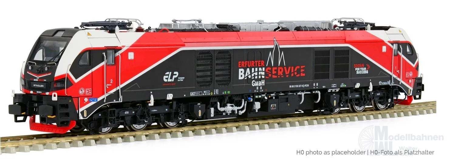 Sudexpress T1592271 - Zweikraftlok BR 159 227-8 EuroDual Erfurter Bahnservice TT 1:120