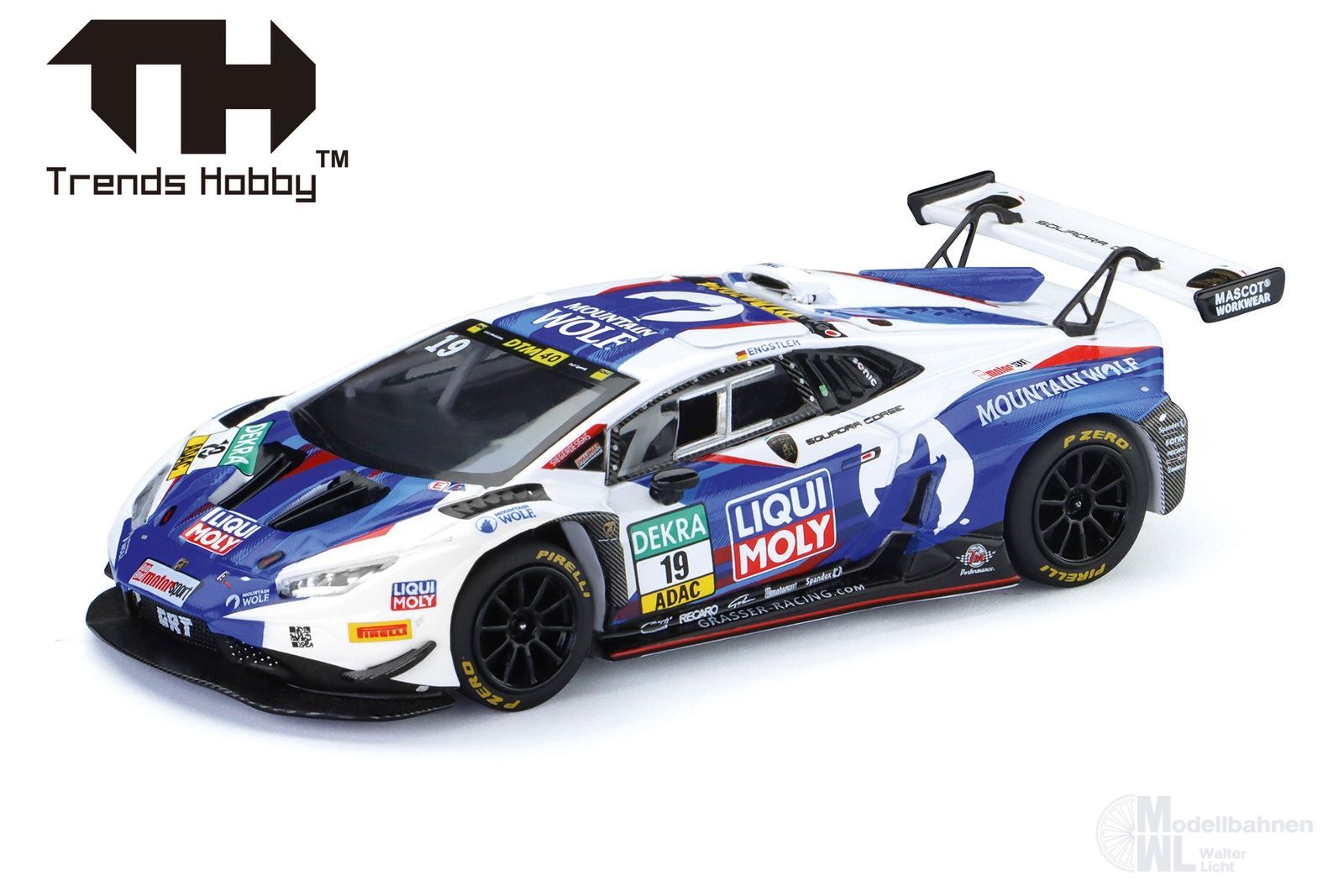 Herpa 864TH000026 - Lamborghini Huracan DTM`24 No.19 1:64