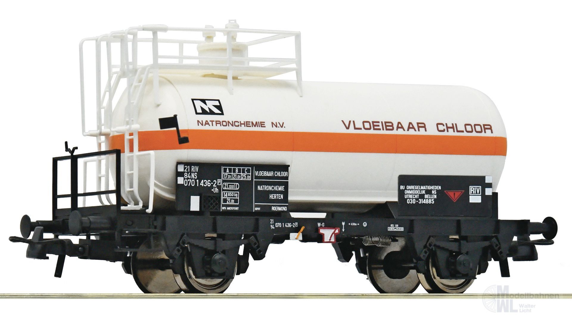 Roco 6600094 - Kesselwagen NS Ep.IV Natronchemie H0/GL Roco 6600094 - Kesselwagen NS Ep.IV Natronchemie H0/GL
