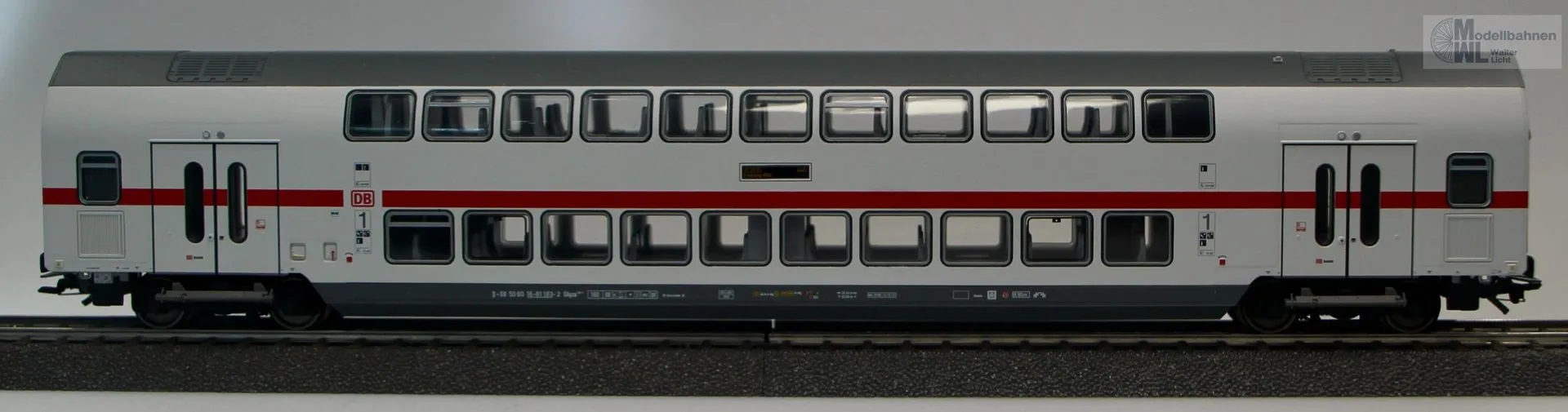 Märklin 43481 - MÄRKLIN - IC-Doppelstockwagen DB Ep.VI 1.Kl. H0/WS