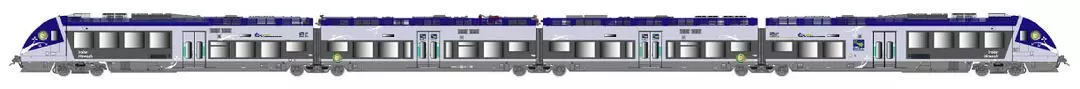 LS Models 10397S - Triebzug AGC 4 SNCF Ep.VI Bretagne 4.tlg. H0/GL Sound